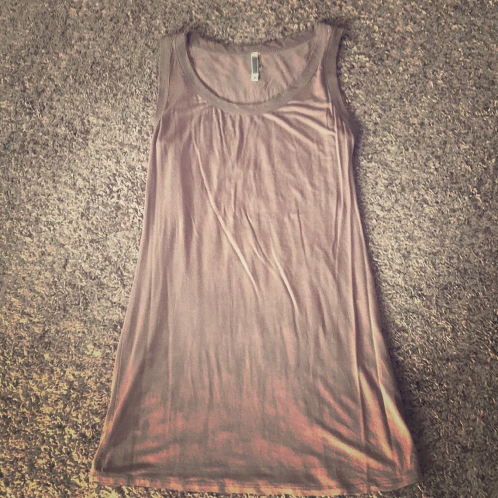 Cream layering dress